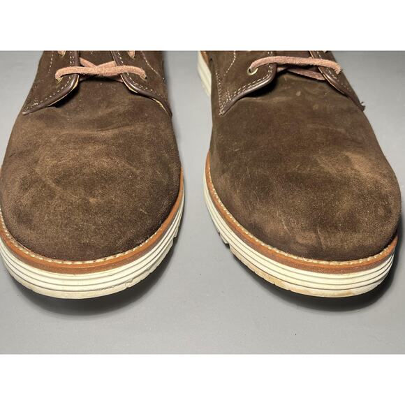 Cole Haan & Todd Snyder Boots Mens Size 11.5 Brown Suede Chukka Grand.OS Ankle - Picture 6 of 10